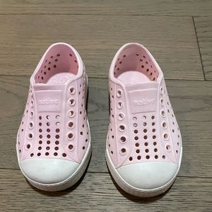 Barely Worn Native Shoes Jefferson Pink